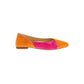 Audrey in Orange Peel and Fuchsia