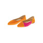 Audrey in Orange Peel and Fuchsia