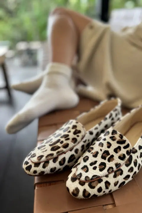 Stylish Women's Comfortable Leopard Print Flat Shoes